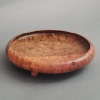 Tri-Foot Burl Platter by Robert Wilman at The Avenue Gallery, a contemporary fine art gallery in Victoria, BC, Canada.