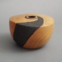 Carved & Textured Vase by Robert Wilman at The Avenue Gallery, a contemporary fine art gallery in Victoria, BC, Canada.