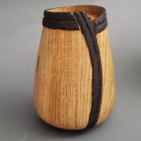 Carved & Textured Vase by Robert Wilman at The Avenue Gallery, a contemporary fine art gallery in Victoria, BC, Canada.