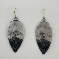 Dart Earrings by Air & Earth Design at The Avenue Gallery, a contemporary fine art gallery in Victoria, BC, Canada.