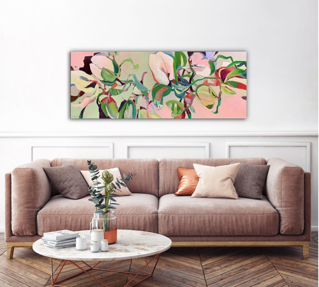 The Secret Garden by Corre Alice at The Avenue Gallery, a contemporary fine art gallery in Victoria, BC, Canada.