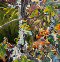 Yellow Point Lodge, Field by Richard Motchman at The Avenue Gallery, a contemporary fine art gallery in Victoria, BC, Canada.