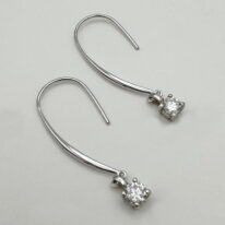 Lab Grown Diamond Earrings by Val Nunns at The Avenue Gallery, a contemporary fine art gallery in Victoria, BC, Canada.