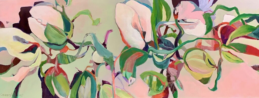 The Secret Garden by Corre Alice at The Avenue Gallery, a contemporary fine art gallery in Victoria, BC, Canada.