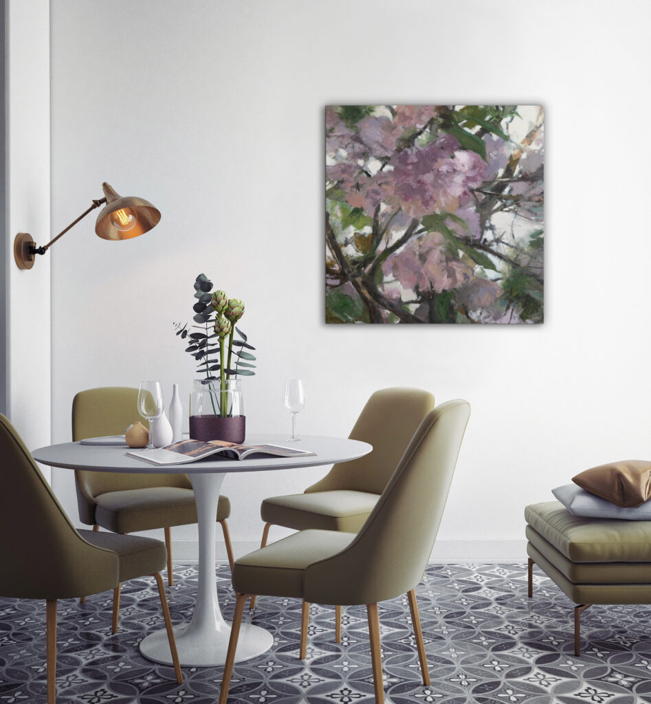 Shaded Blooms by Maria Josenhans at The Avenue Gallery, a contemporary fine art gallery in Victoria, BC, Canada.