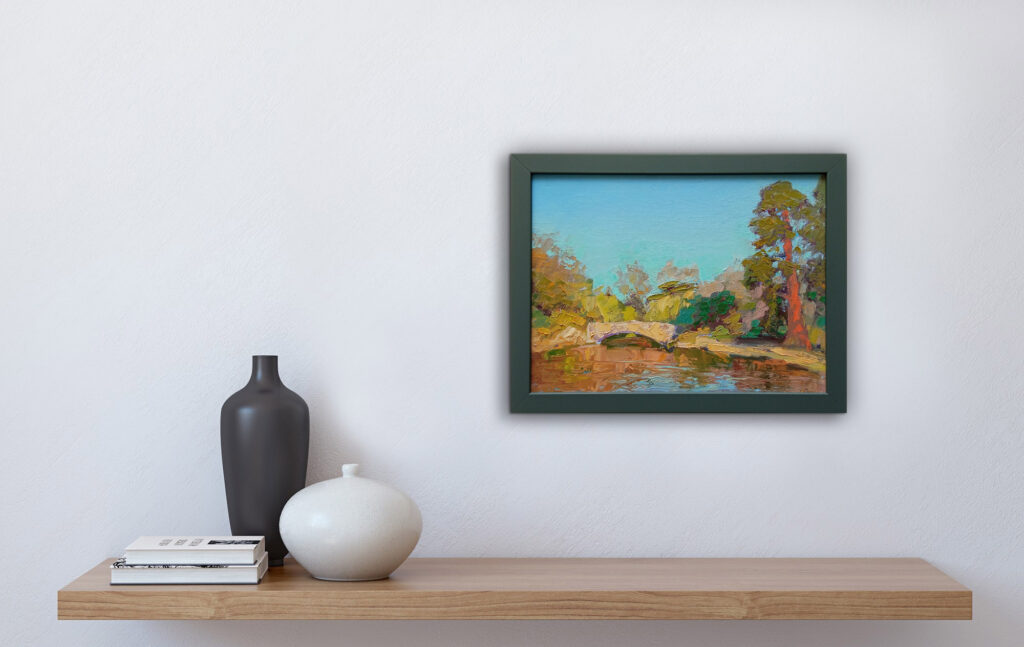 Stone Bridge by Andrii Yendakov at The Avenue Gallery, a contemporary fine art gallery in Victoria, BC, Canada.