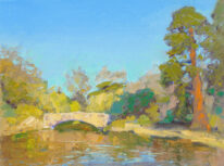 Stone Bridge by Andrii Yendakov at The Avenue Gallery, a contemporary fine art gallery in Victoria, BC, Canada.