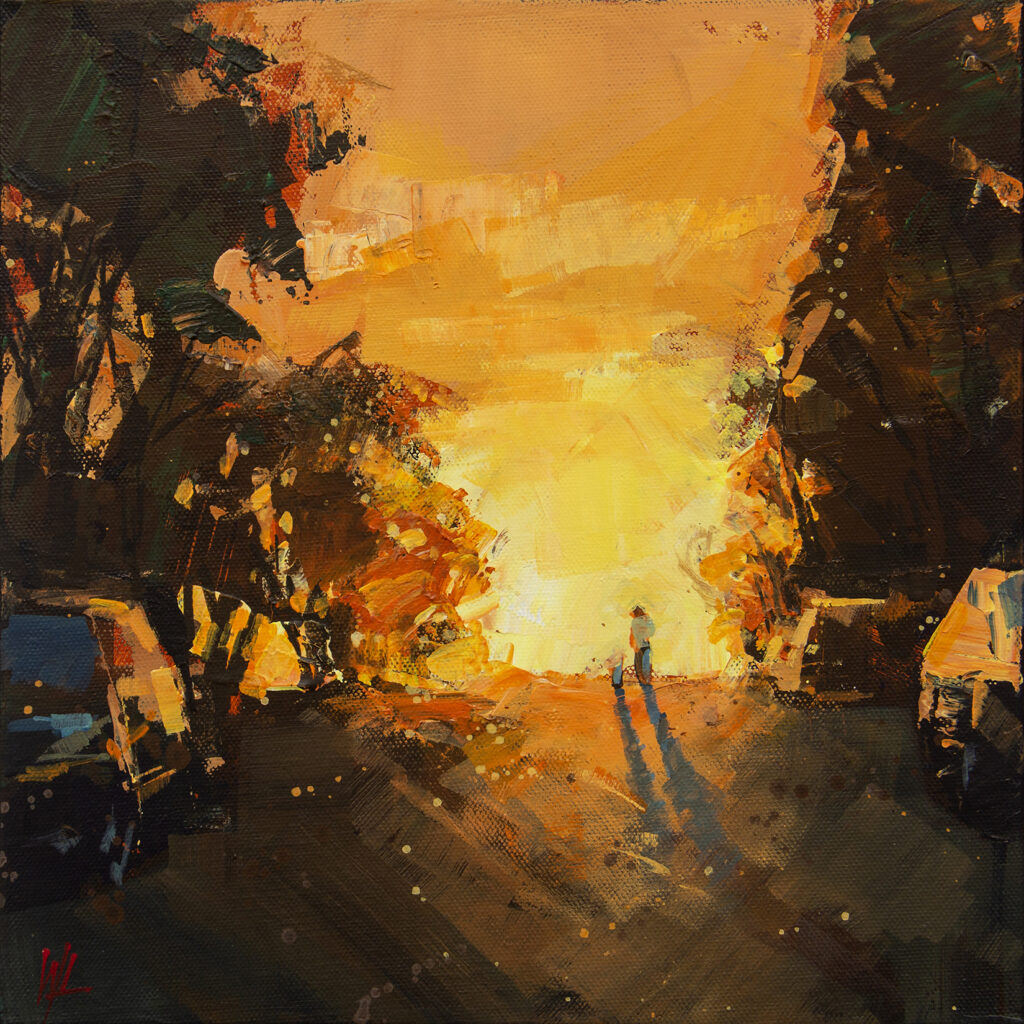 Into the Light by William Liao at The Avenue Gallery, a contemporary fine art gallery in Victoria, BC, Canada.