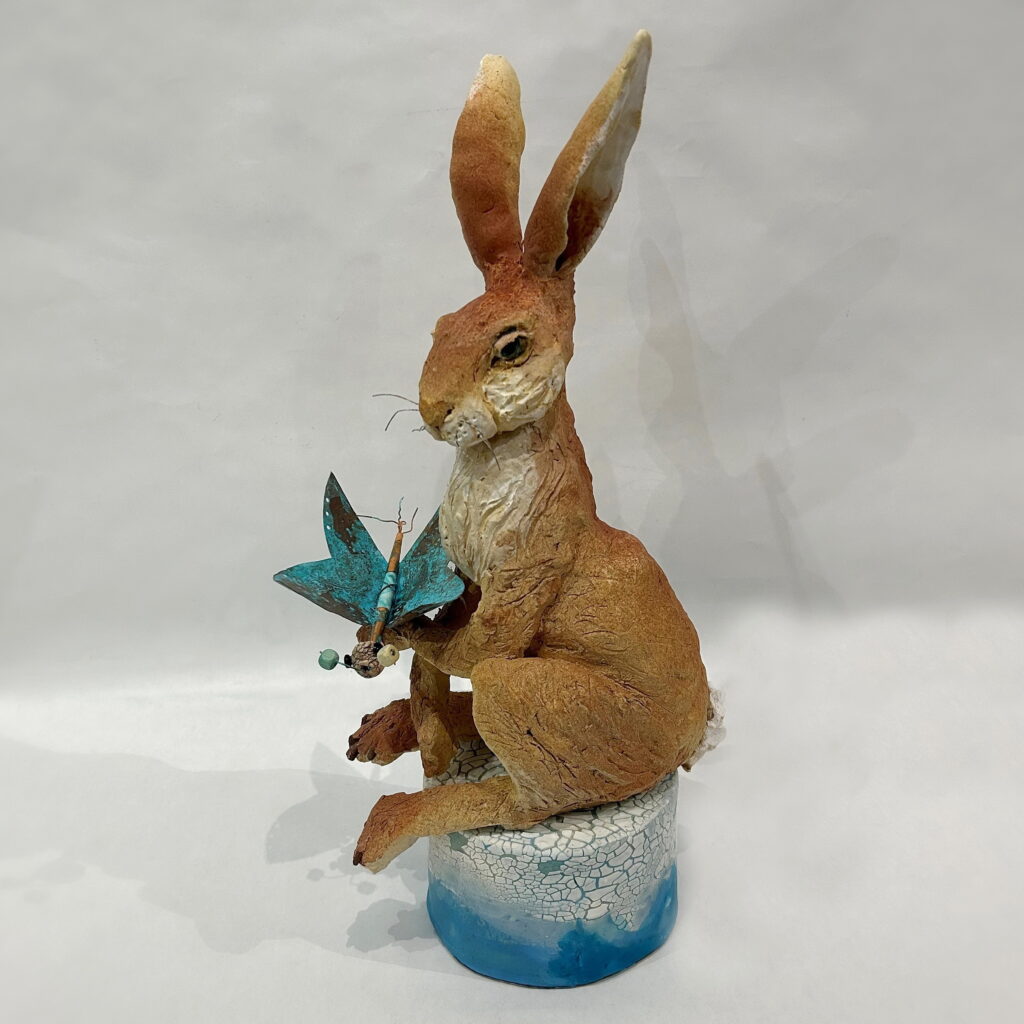 Soft Landing by Carolyn Houg at The Avenue Gallery, a contemporary fine art gallery in Victoria, BC, Canada.