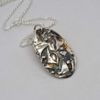 Fragments Pendant by ARTYRA Studio at The Avenue Gallery, a contemporary fine art gallery in Victoria, BC, Canada.