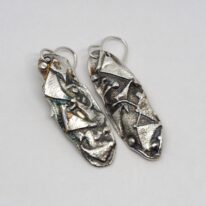 Fragments Earrings by ARTYRA Studio at The Avenue Gallery, a contemporary fine art gallery in Victoria, BC, Canada.