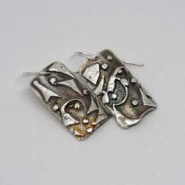 Fragments Earrings by ARTYRA Studio at The Avenue Gallery, a contemporary fine art gallery in Victoria, BC, Canada.