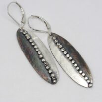 Leaf Earrings by ARTYRA Studio at The Avenue Gallery, a contemporary fine art gallery in Victoria, BC, Canada.