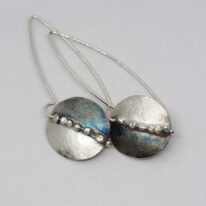 Leaf Earrings (Long) by ARTYRA Studio at The Avenue Gallery, a contemporary fine art gallery in Victoria, BC, Canada.