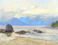 Tide and Silence, Gonzales Bay by Andrii Yendakov at The Avenue Gallery, a contemporary fine art gallery in Victoria, BC, Canada.