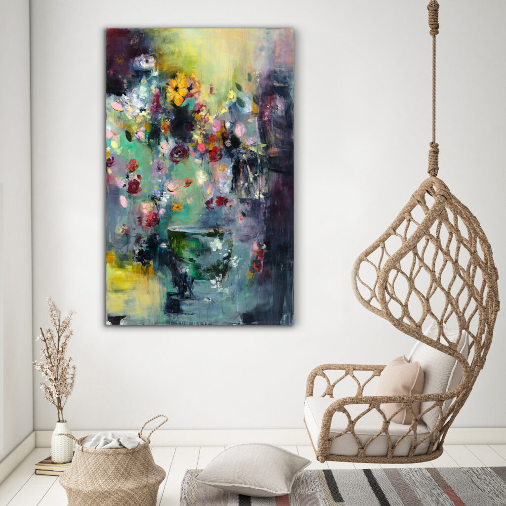 Sit and Look Out a Window and Write Down What You See by Denna Erickson at The Avenue Gallery, a contemporary fine art gallery in Victoria, BC, Canada.