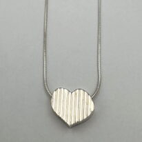 Heart Pendant by MichaudMichaud Design at The Avenue Gallery, a contemporary fine art gallery in Victoria, BC, Canada.