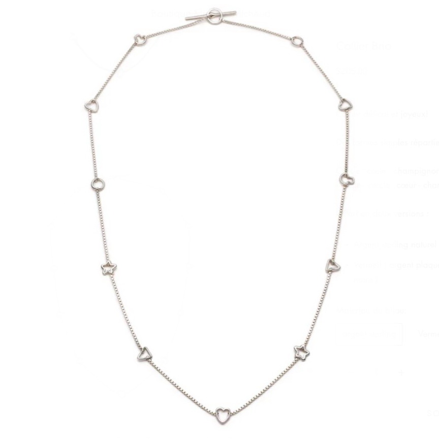 Brio Necklace by MichaudMichaud Design at The Avenue Gallery, a contemporary fine art gallery in Victoria, BC, Canada.