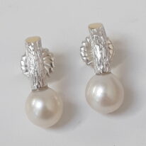 Bark Earrings by Andrea Roberts at The Avenue Gallery, a contemporary fine art gallery in Victoria, BC, Canada.