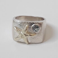 Starfish Ring by Andrea Roberts at The Avenue Gallery, a contemporary fine art gallery in Victoria, BC, Canada.