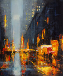 City of Lights by William Liao at The Avenue Gallery, a contemporary fine art gallery in Victoria, BC, Canada.