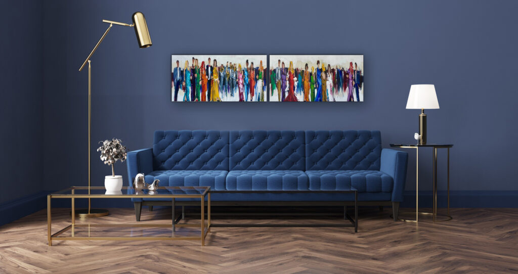 Ahead of Myself I by Kimberly Kiel at The Avenue Gallery, a contemporary fine art gallery in Victoria, BC, Canada.