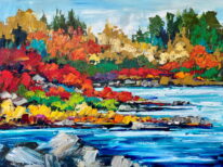 Vancouver Island Perspectives by Kimberly Kiel at The Avenue Gallery, a contemporary fine art gallery in Victoria, BC, Canada.