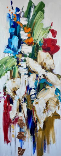 At the End of That Story by Kimberly Kiel at The Avenue Gallery, a contemporary fine art gallery in Victoria, BC, Canada.