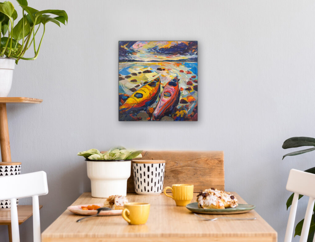 Couples by Eunmi Conacher at The Avenue Gallery, a contemporary fine art gallery in Victoria, BC, Canada.