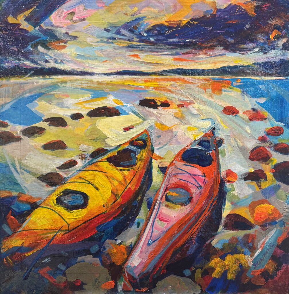 Couples by Eunmi Conacher at The Avenue Gallery, a contemporary fine art gallery in Victoria, BC, Canada.