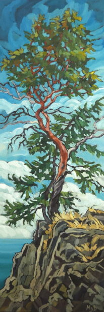 On the Edge by Mary-Jean Butler at The Avenue Gallery, a contemporary fine art gallery in Victoria, BC, Canada.