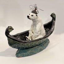 Northern Royal by Carolyn Houg at The Avenue Gallery, a contemporary fine art gallery in Victoria, BC, Canada.