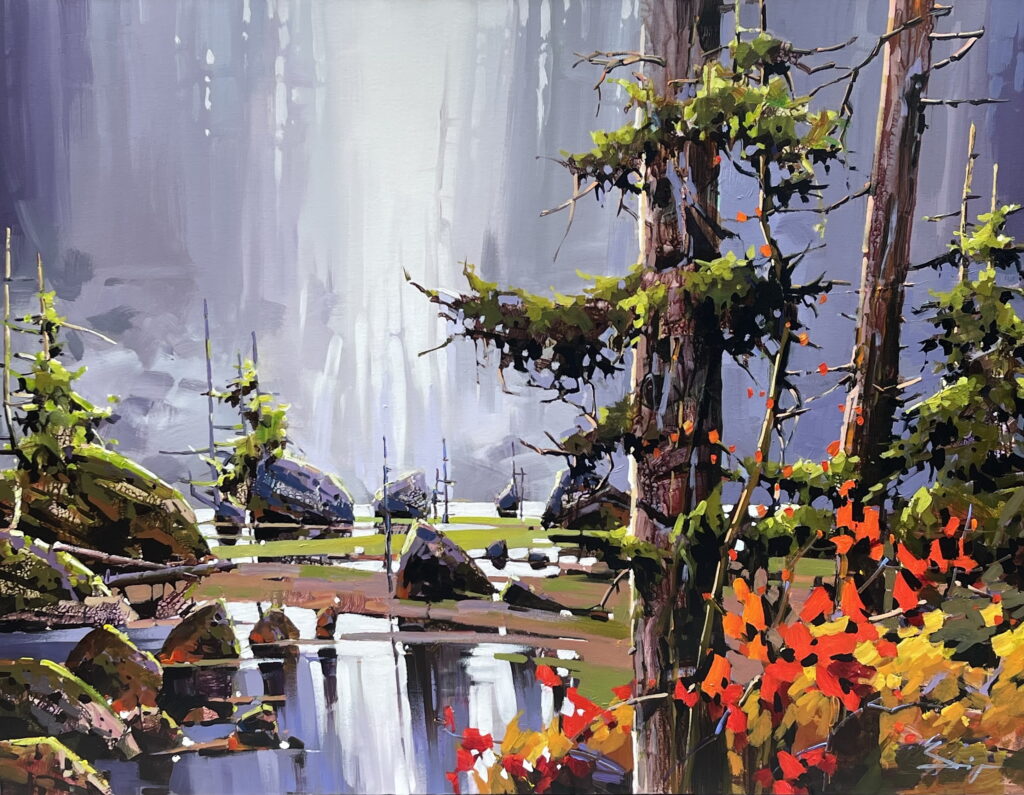Along the Coast by Bi Yuan Cheng at The Avenue Gallery, a contemporary fine art gallery in Victoria, BC, Canada.