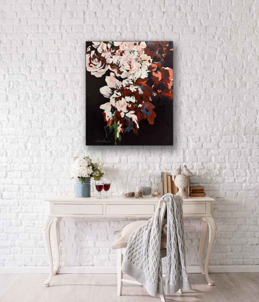 Winter's Dream by Corre Alice at The Avenue Gallery, a contemporary fine art gallery in Victoria, BC, Canada.