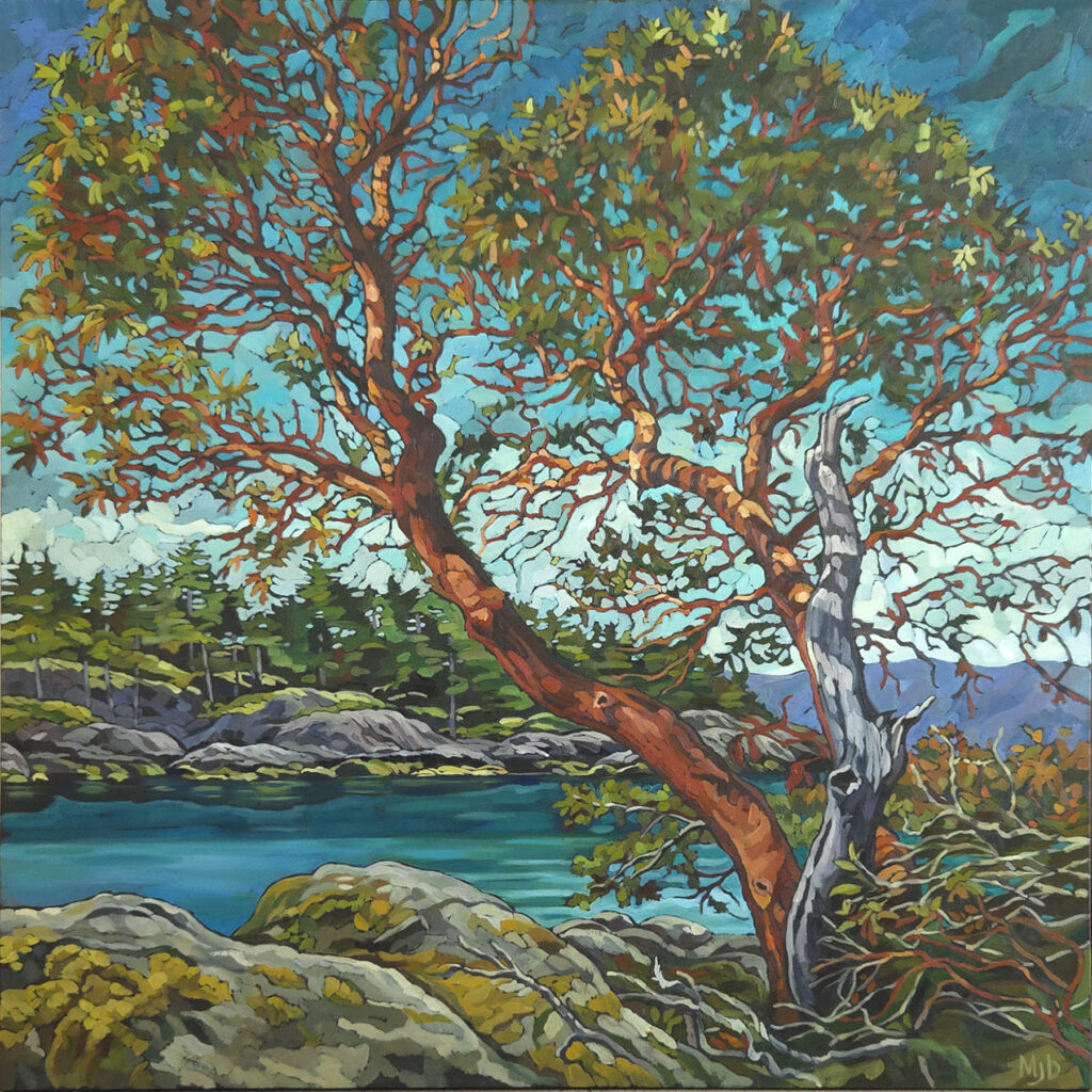 Turquoise Waters by Mary-Jean Butler at The Avenue Gallery, a contemporary fine art gallery in Victoria, BC, Canada