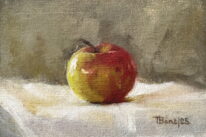 Une Pomme Par Jour by Tanya Bone at The Avenue Gallery, a contemporary fine art gallery in Victoria, BC, Canada.