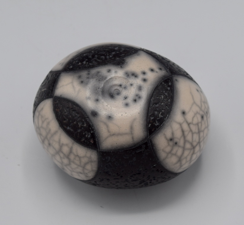 Naked Raku Shaker by Jan Lovewell at The Avenue Gallery, a contemporary fine art gallery in Victoria, BC, Canada.