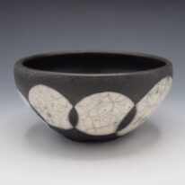 Naked Raku Bowl by Jan Lovewell at The Avenue Gallery, a contemporary fine art gallery in Victoria, BC, Canada.