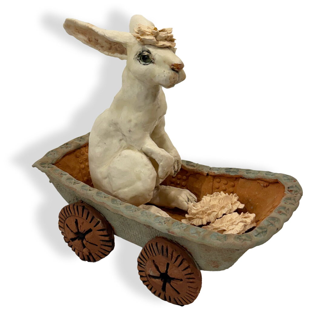 Floral Delivery by Carolyn Houg at The Avenue Gallery, a contemporary fine art gallery in Victoria, BC, Canada.