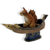 Winter's Coming by Carolyn Houg at The Avenue Gallery, a contemporary fine art gallery in Victoria, BC, Canada.