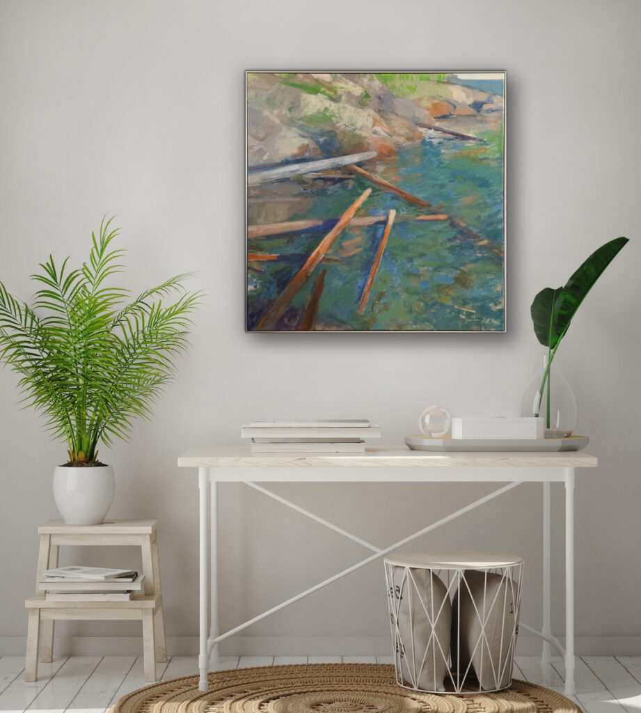 Rising & Falling by Maria Josenhans at The Avenue Gallery, a contemporary fine art gallery in Victoria, BC, Canada.