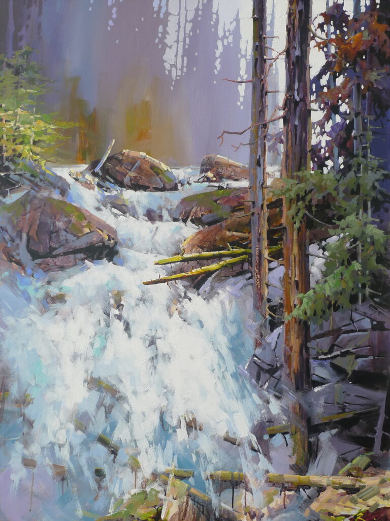 North West View by Bi Yuan Cheng at The Avenue Gallery, a contemporary fine art gallery in Victoria, BC, Canada.