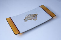 Lionfish Sushi Dish by Bob Leatherbarrow at The Avenue Gallery, a contemporary fine art gallery in Victoria, BC, Canada.