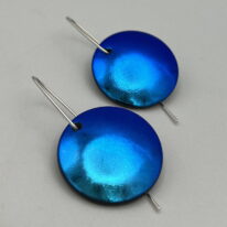 Oxygen Series Earrings by Peggy Brackett at The Avenue Gallery, a contemporary fine art gallery in Victoria, BC, Canada.