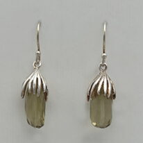 Smoky Quartz Earrings by Val Nunns at The Avenue Gallery, a contemporary fine art gallery in Victoria, BC, Canada.