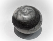 Naked Raku Shaker by Jan Lovewell at The Avenue Gallery, a contemporary fine art gallery in Victoria, BC, Canada.