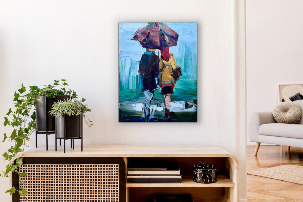 How To Get From East To West by Kimberly Kiel at The Avenue Gallery, a contemporary fine art gallery in Victoria, BC, Canada.