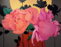 Send Me Roses by Corre Alice at The Avenue Gallery, a contemporary fine art gallery in Victoria, BC, Canada.