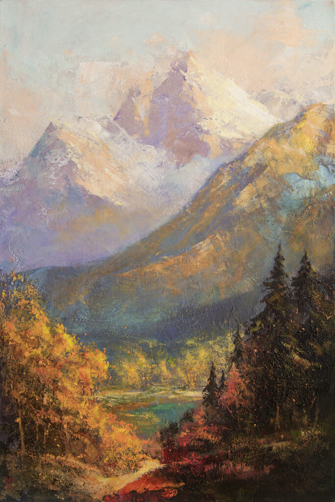 The Length of the Day by William Liao at The Avenue Gallery, a contemporary fine art gallery in Victoria, BC, Canada.