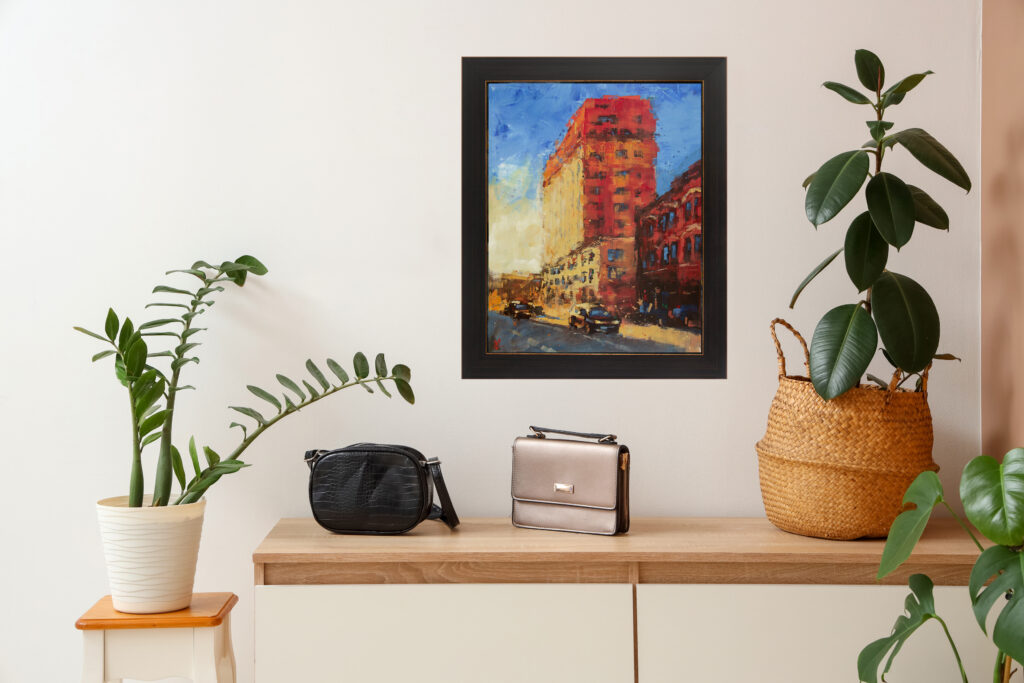 Late Autumn Sunlight by William Liao at The Avenue Gallery, a contemporary fine art gallery in Victoria, BC, Canada.